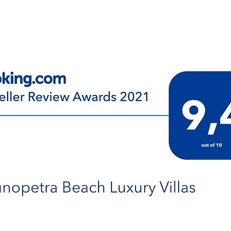 Kounopetra Beach Luxury Villas Exterior foto